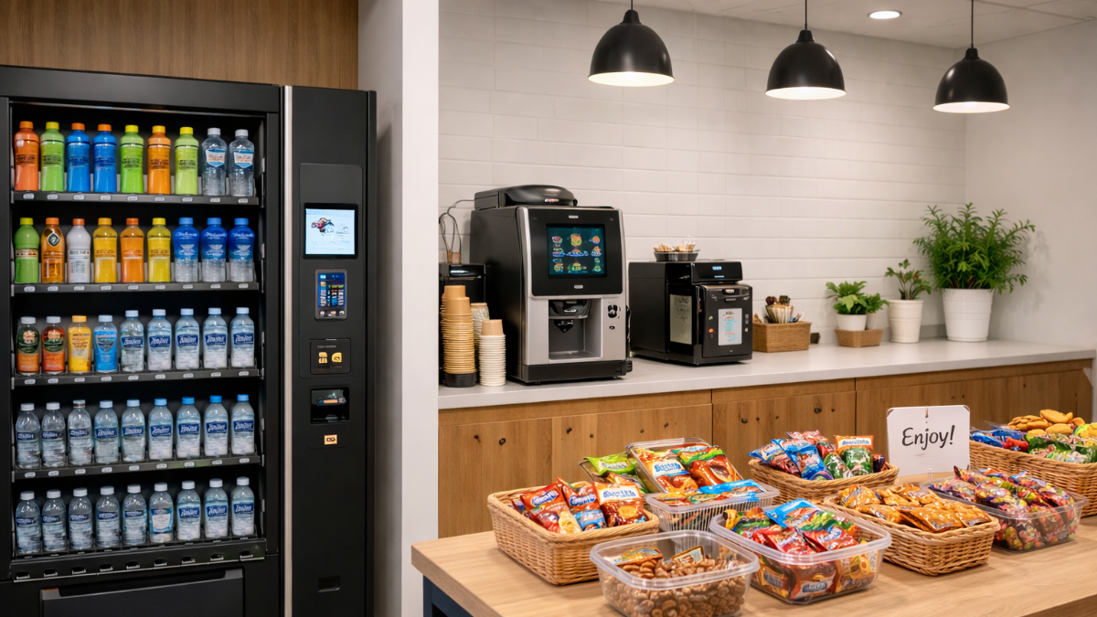 Break Room Changes | Bardin Vending Service | DeRidder